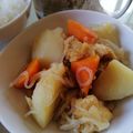 ヘタ子's cooksnap of when they made 油揚げと麩で節約〜！肉なし肉じゃが.