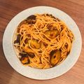 3yes's cooksnap of when they made とっても簡単！なすのボロネーゼパスタ.