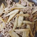 クックばにら's cooksnap of when they made ご飯がすすむ！牛肉とごぼうの甘辛煮.