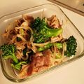 risuチャマ☆'s cooksnap of when they made 豚バラとブロッコリーの味噌炒め.