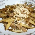 mr.big's cooksnap of when they made 【ぱぱっと副菜】ゴボウと牛肉のしぐれ煮.
