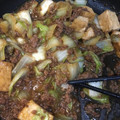 おにぎりちゃんママ's cooksnap of when they made ひき肉入り・白菜と厚揚げの生姜焼き.