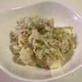 papikun's cooksnap of when they made キャベツたっぷりポテトサラダ.