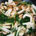 クックLAT1IB☆'s cooksnap of when they made 時短ダイエット☆！エビと小松菜蒸し.