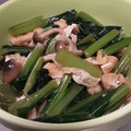 ☆茉衣☆'s cooksnap of when they made 小松菜と油揚げのお浸し.