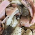 ma___111's cooksnap of when they made きのことハムのガーリックマヨソテー.
