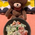 23Orange's cooksnap of when they made トマトとキュウリの刻みしそサラダ.