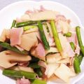 ぐうたら主婦のゆみこ's cooksnap of when they made 筍とベーコンのバター醤油炒め.