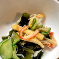 CHICHI☆PAY's cooksnap of when they made 胡瓜とワカメの酢の物 (三杯酢の作り方).