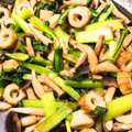 shan☆shan's cooksnap of when they made 小松菜とちくわと椎茸の炒め煮びたし.