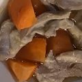 ma___111's cooksnap of when they made にんじんと鶏肉の煮物.