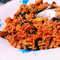 くまヴィッツ's cooksnap of when they made 簡単　☆ひき肉となすのそぼろ☆.