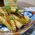 ダイナマイト漆黒's cooksnap of when they made 木の芽香る！筍のきんぴら！.