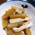 ＪＵＮちゃン's cooksnap of when they made ふきと油揚げの煮物.