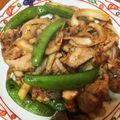 ゆみえまめ's cooksnap of when they made スナップえんどうと新タマネギのポン酢炒め.