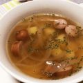 れごはん's cooksnap of when they made じゃがいもとウィンナーのコンソメスープ.