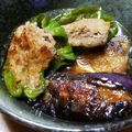 DAMIchan's cooksnap of when they made ピーマンの肉詰め＆ナスのはさみ焼き.