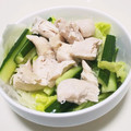 クックR42V49☆'s cooksnap of when they made 超簡単！絶品ささみの蒸し鶏！棒棒鶏などに.