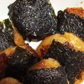 tresjolie's cooksnap of when they made モチモチ美味しい〜★チーズ大根餅★.