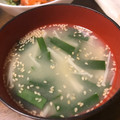 檸檬パン's cooksnap of when they made えのきとニラのごま味噌汁.