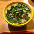 チョコシフォン☆'s cooksnap of when they made 5分で簡単✨かき玉うどん鍋.