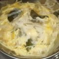 クックUL8OCM☆'s cooksnap of when they made わかめと卵のお味噌汁.