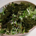 ちい♫'s cooksnap of when they made シラスとナスと水菜の和風サラダ.