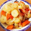 クック80BWVD☆'s cooksnap of when they made 新じゃがいもの甘辛照り照り煮物.