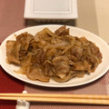 犬Gyami's cooksnap of when they made 玉ねぎメインの豚の生姜焼き.