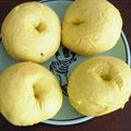 ぶぶちょこ's cooksnap of when they made とうふベーグル　かぼちゃ.