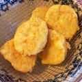 Mema7's cooksnap of when they made 再現レシピ＊チキンマックナゲット風.