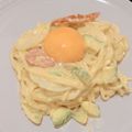 しーわに's cooksnap of when they made 簡単♪絶品アボカドクリームカルボナーラ.