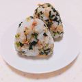 まあまま☆0403's cooksnap of when they made 小松菜とじゃこのふりかけおにぎり、お弁当.