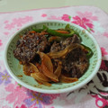 イチゴ、イチゴ。's cooksnap of when they made 牛肉とピーマンのオイスター炒め.