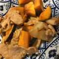 クックM6DK2O☆'s cooksnap of when they made カボチャと豚肉の炒め物.