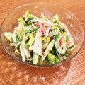 からしっこ's cooksnap of when they made セロリとカニカマの和風マヨサラダ.