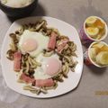 よちりん's cooksnap of when they made しめじベーコンエッグ♪.