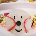 4児男子母さんの台所's cooksnap of when they made 1歳お弁当アンパンマン.