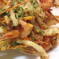 emiwa's cooksnap of when they made 小エビと玉ねぎの青海苔風味掻き揚げ.
