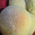 hani0108's cooksnap of when they made 切り餅１個＋黒豆で！ふわ、もち抹茶パン★.