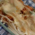 ラムベビー's cooksnap of when they made 簡単♪キムチうどんグラタン.