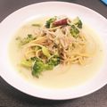 iwamei0831's cooksnap of when they made 糖質制限フライパン１つ・ブロッコリパスタ.