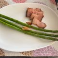 あみことまろ's cooksnap of when they made シンプル美味＊我が家のアスパラステーキ.