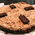 タピ子's cooksnap of when they made 簡単美味しい！アイスチョコケーキ.