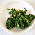 島猫。's cooksnap of when they made わさび菜のお浸し.