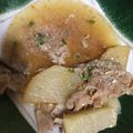 ウクレレおねえさん's cooksnap of when they made 韓国風ピリ辛大根と牛肉の煮物.