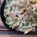 クック5ZQ084☆'s cooksnap of when they made おぼろ豆腐でヘルシークリーミーパスタ.