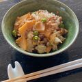 momoetsu's cooksnap of when they made 筍とひき肉の混ぜご飯.