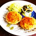 kebeibiko's cooksnap of when they made もやしと豆腐のシャキとろチーズつくね.