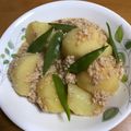 ナップ99's cooksnap of when they made 新ジャガイモのそぼろ煮.